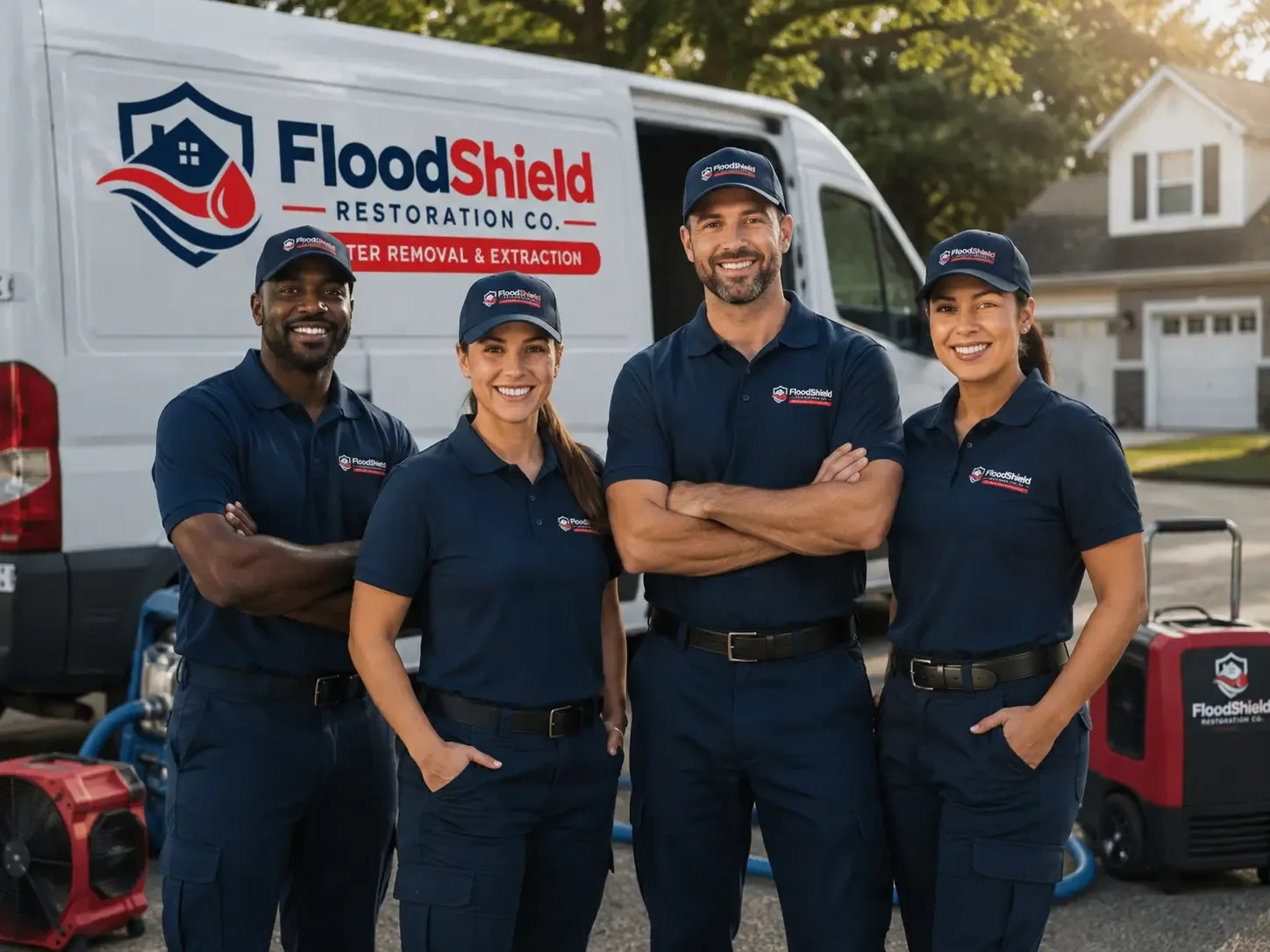 Flood Damage Restoration company in Hazelhurst, WI